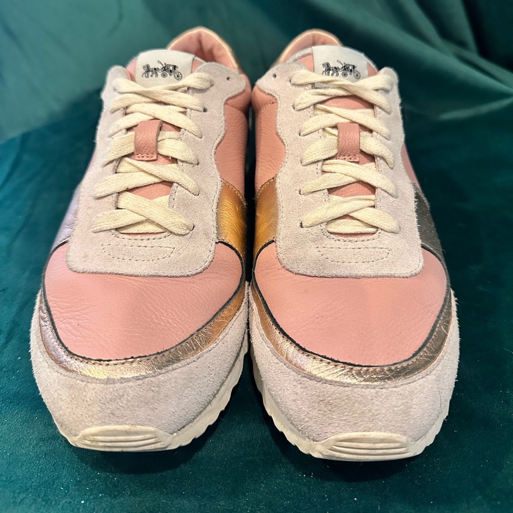 Coach sneakers size 9.5